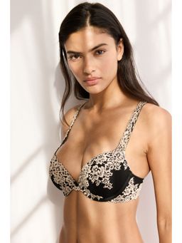 H&M - Women Black Lace Super Push-Up Bra