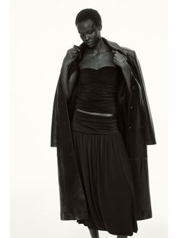 H&M - Women Black Bandeau Jersey Top