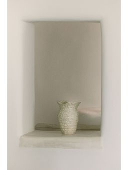 H&M - Beige Large sea-inspired stoneware vase