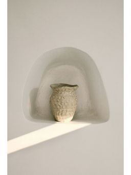 H&M - Beige Small sea-inspired stoneware vase