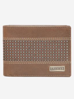 Spykar - Men Brown Leather Wallet