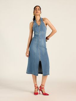 Label Ritu Kumar - Blue Denver Long Dress