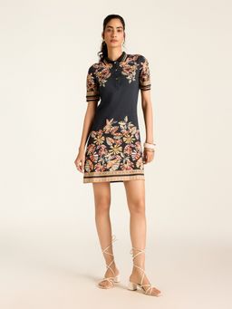 Label Ritu Kumar - Black Shyla Short Dress