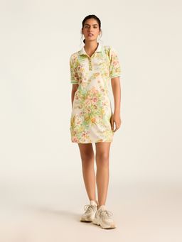 Label Ritu Kumar - White Rosene Short Dress