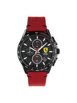 Scuderia Ferrari - Pilota Evo Chronograph Black Round Dial Mens Watch - 0830880