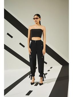 The Dapper Lady - Astral Tie-Up Joggers