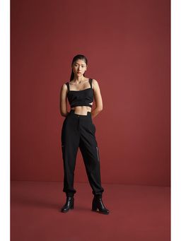 The Dapper Lady - Midnight Detail Joggers