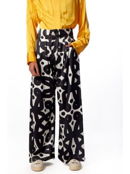 No Grey Area - Silk Kolam Bollywood Trousers
