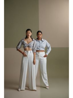 The Dapper Lady - Pearl Flared Pants