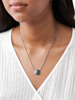 Skagen - Sea Glass Silver Stainless Steel Necklace SKJ0868040