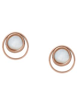 Skagen - Agnethe Rose Gold Stainless Steel Stud SKJ1496791