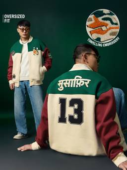 The Souled Store - Musafir Men Varsity Jackets
