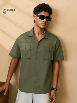 The Souled Store - Basil Men Oversized Shirts