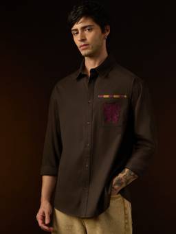The Souled Store - Official Harry Potter House Of The Brave Men Relaxed Shirt