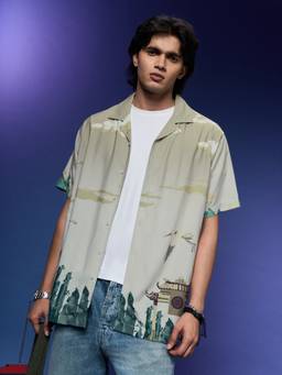 The Souled Store - Official Avatar Landscape Men Holiday Shirt