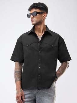 The Souled Store - Midnight Men Oversized Shirt