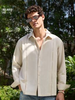 The Souled Store - Tuscany Men Cotton Linen Shirts