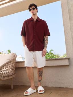 The Souled Store - Auburn Men Oversized Shirts