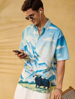 The Souled Store - Tibetan Tales The North Men Holiday Shirt