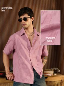 The Souled Store - Blush Men Oversized Shirts