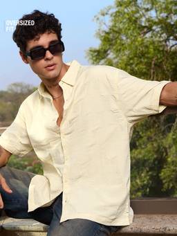 The Souled Store - Blush Men Oversized Shirts
