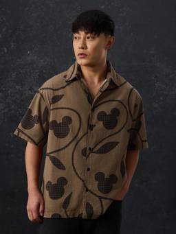 The Souled Store - Official Mickey Mouse Legend Men Holiday Shirt