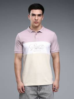 Puma - Men's Colorblock Slim Fit Polo T-shirt
