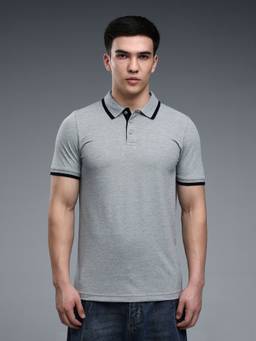 Puma - Essentials Men's Slim Fit Collar Tipping Polo T-shirt