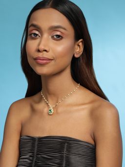 Ruby Raang Studio - Gold-Plated & White Brass Necklace