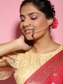 Ruby Raang Studio - Beaded Nath