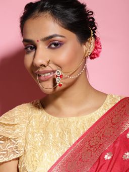 Ruby Raang Studio - Beaded Nath