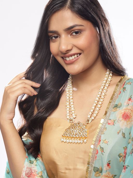 Ruby Raang Studio Kundan Neckpiece