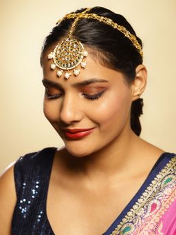 Ruby Raang Studio - Kundan Matha Patti