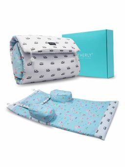 Motherly - Blue Portable Baby Sleeping Bag