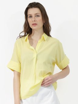 RAREISM - Azzure Primary Yellow Cotton Top