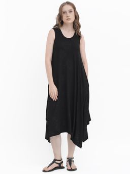 RAREISM - Cassidy Primary Black Polyester Dress