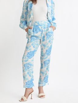 RAREISM - Mongo Light Blue Polyester Trouser