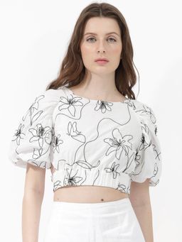 RAREISM - Morganic Primary White Cotton Top