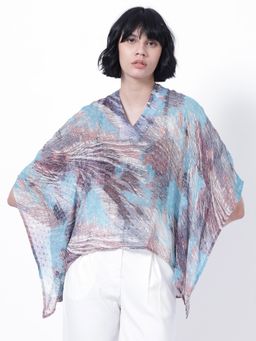 RAREISM - Sayne Primary Blue Polyester Top