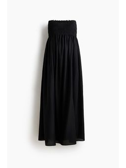 H&M - Women Red MAMA Smocked Bandeau Dress