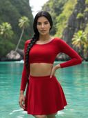 Red color option, Currently selected