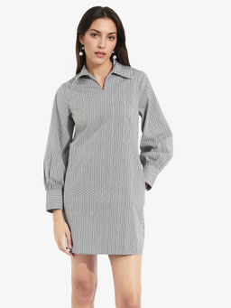 RAREISM - Grey Rore Regular Mini Dress