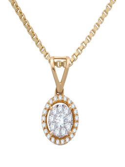 WHP Jewellers - Round Diamond Pendant