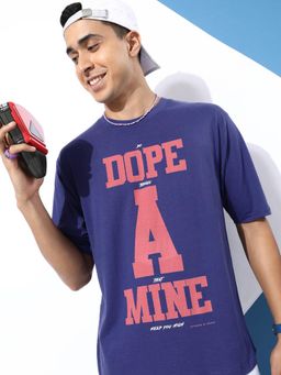 Difference of Opinion - Lavender Graphic Oversized T-Shirt