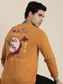 Difference of Opinion - Brown Graphic Regular T-Shirt