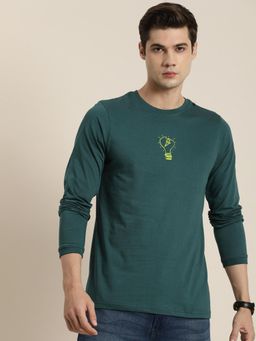 Difference of Opinion - Green Graphic Regular T-Shirt
