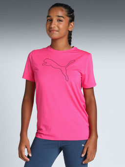 Puma - Train All Day Cat Logo Youth Training T-Shirt