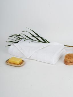 Doctor Towels - Bamboo Terry Bath Towel White (M)