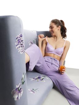 Vero Moda Intimates - Padded Non-Wired T-Shirt Bra - Purple