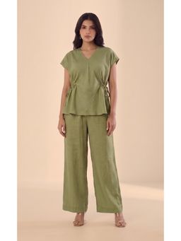 THREE-THREE - Green Eris Co-Ord Set